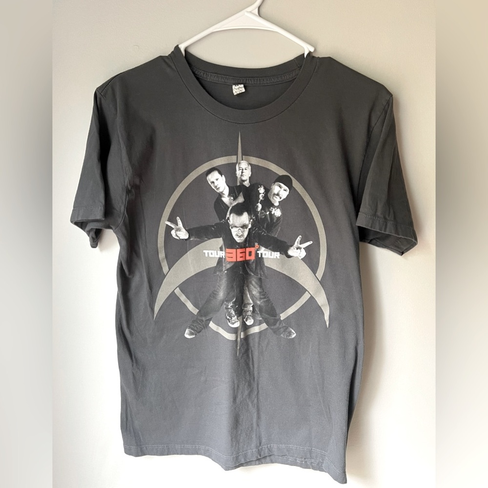 U2 360 American Tour 2009 (Size Small) Short Sleeve T-Shirt | Band Tee